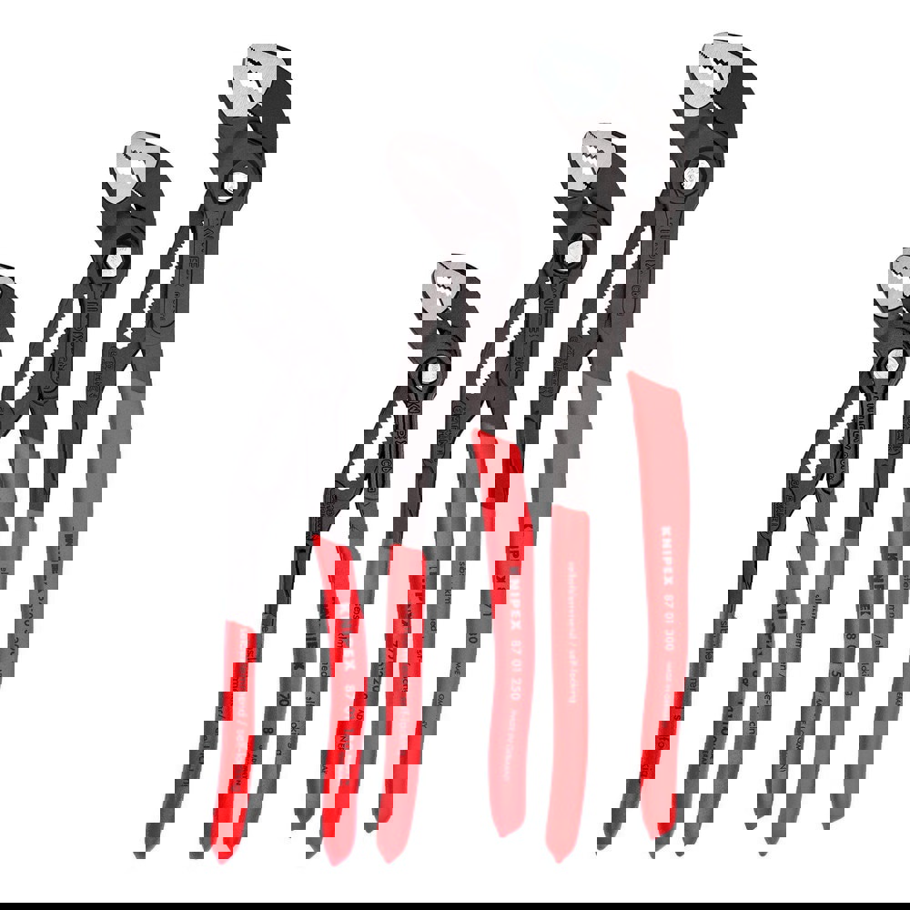 Plier Set: 3 Pc, Pipe Wrench & Water Pump Pliers